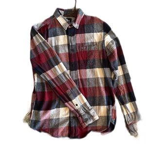 Hollister Red/White Flannel NWOT